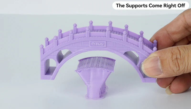 Supports Come Right Off.