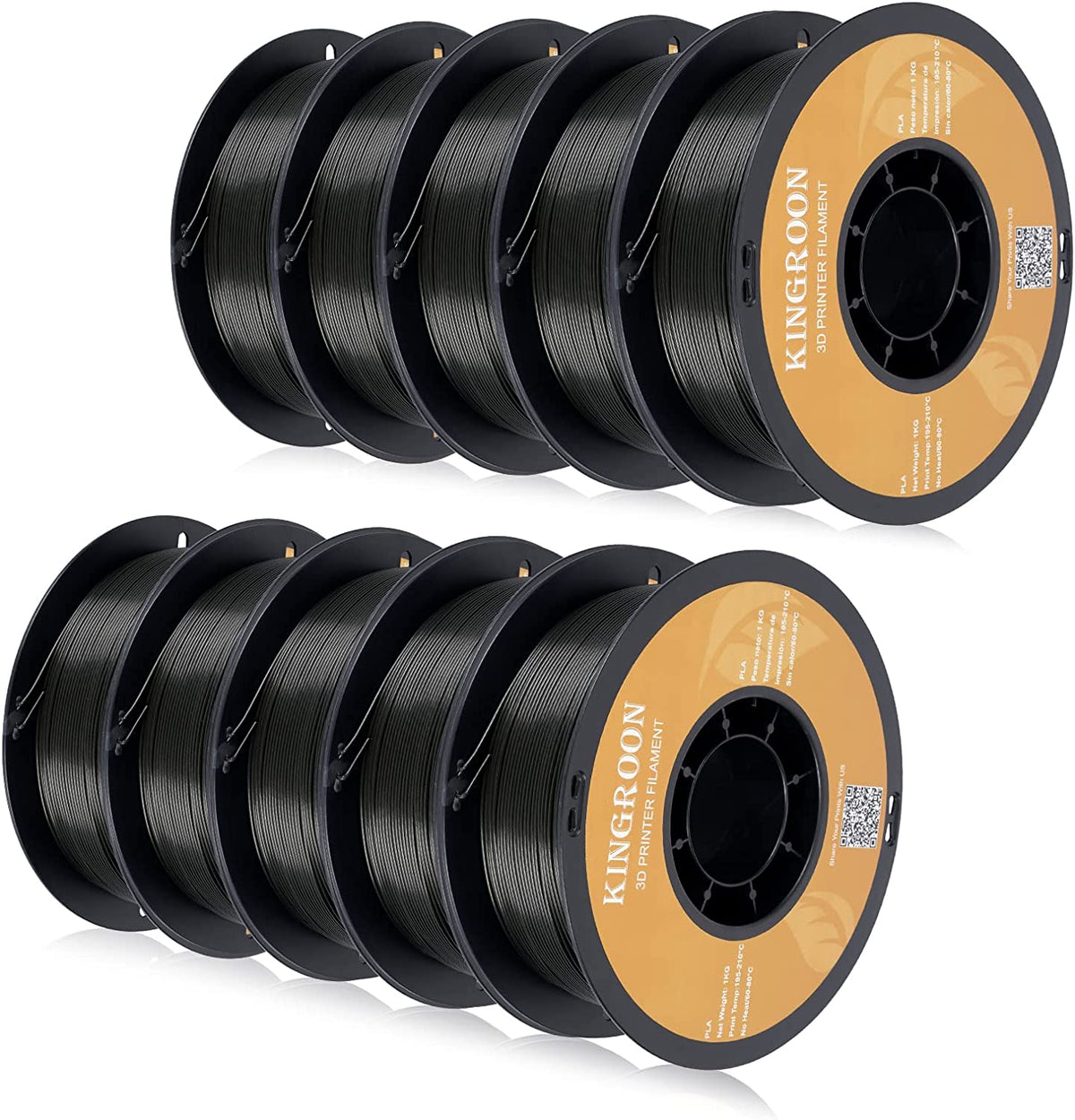Black PLA Filament
