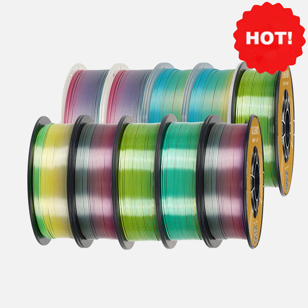 KINGROON PLA Silk Multicolor 3D Printer Filament