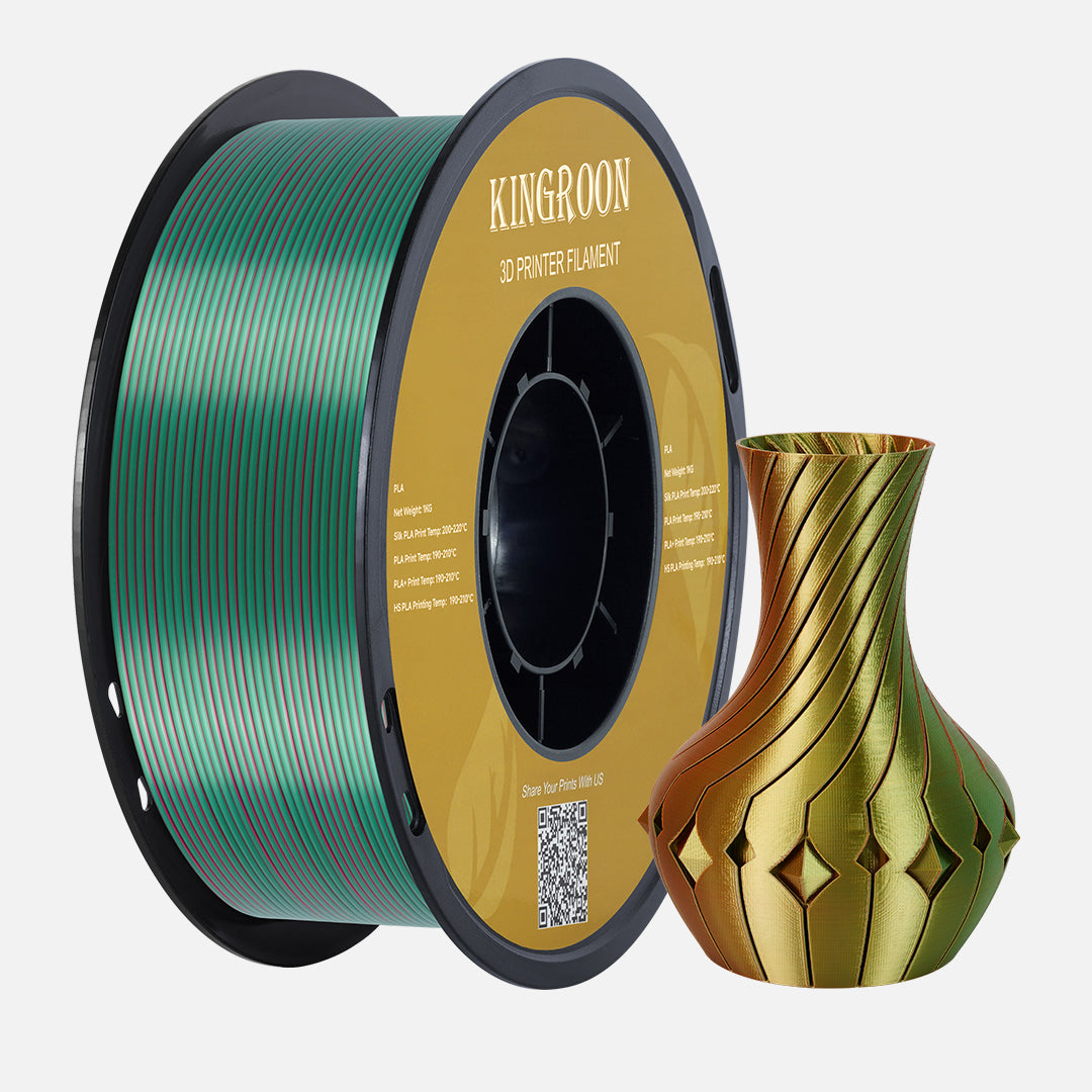 KINGROON Silk Multicolor PLA-3D Print Material-Kingroon 3D