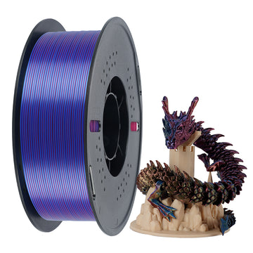 KINGROON 10KG PLA Silk Tri Color 3D Printer Filament