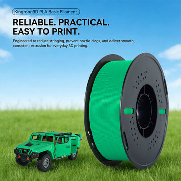 KINGROON 10 Spool PLA Basic 3D Printing Filament 1.75mm