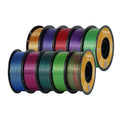 🔥 10KG Rainbow / Silk Tri-color PLA 3D Printing Filament-3D Print Material-Kingroon 3D