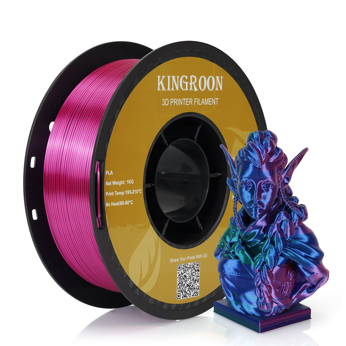 Dual-color PLA