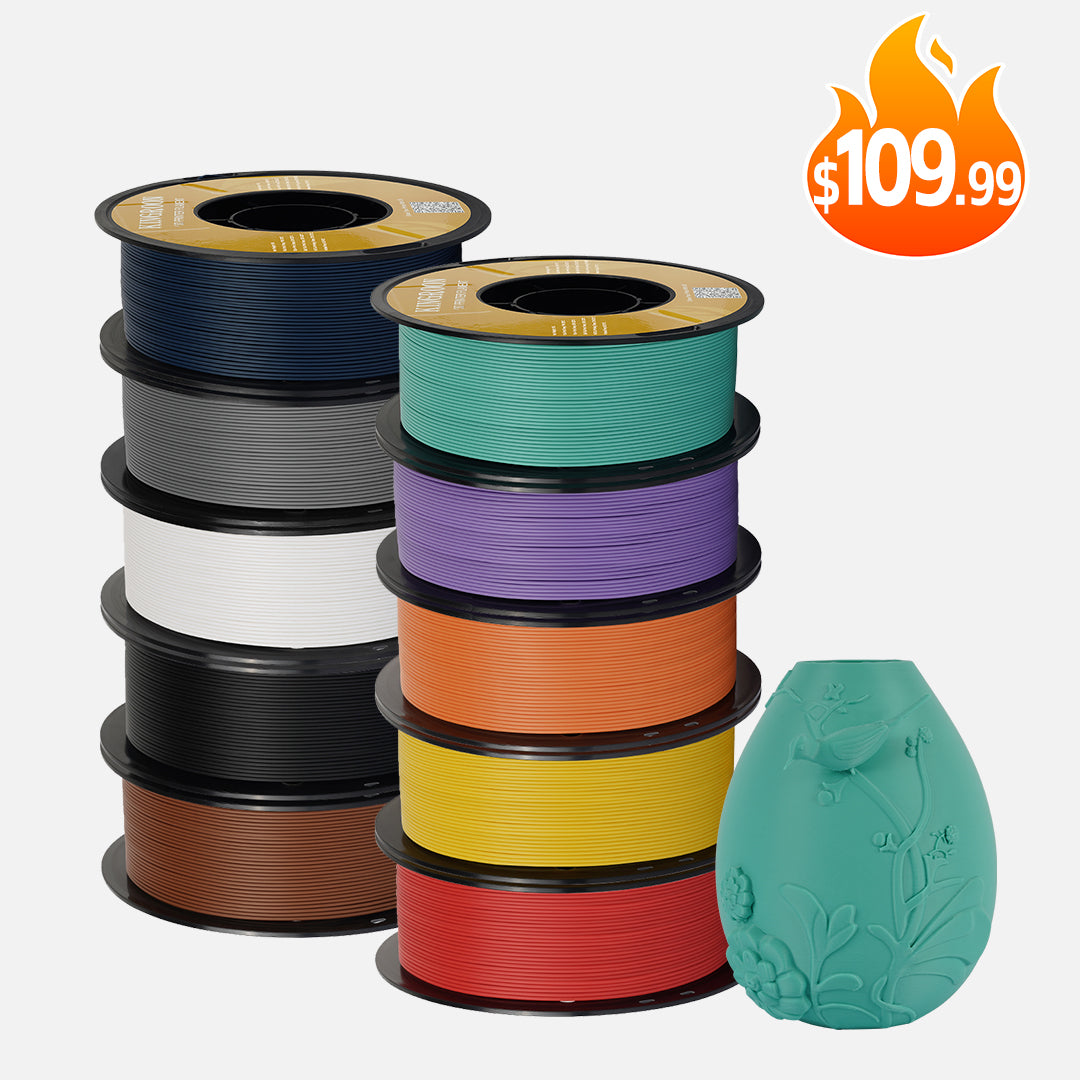 10KG Matte PLA  Filament , 1.75mm 3D printer filament